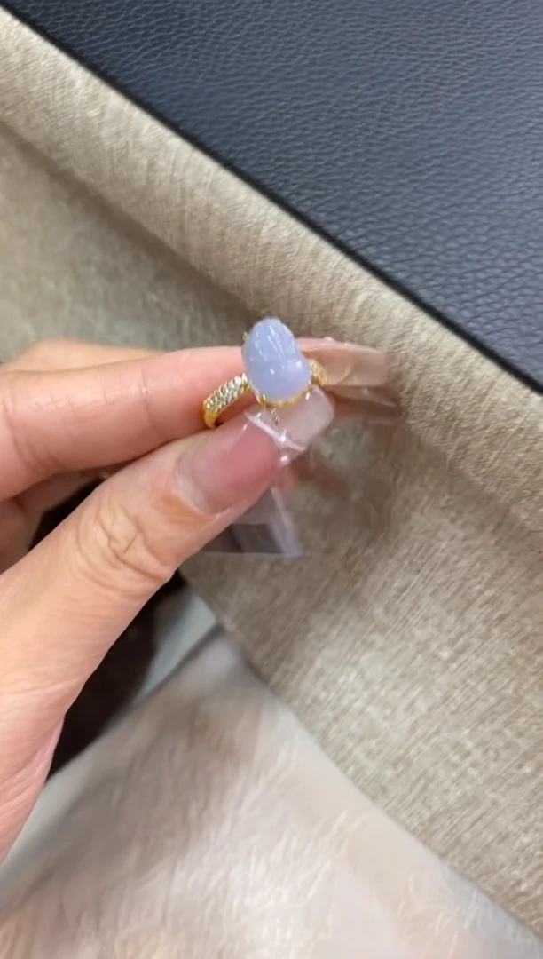 颈饰银S925镶嵌翡翠净货14339