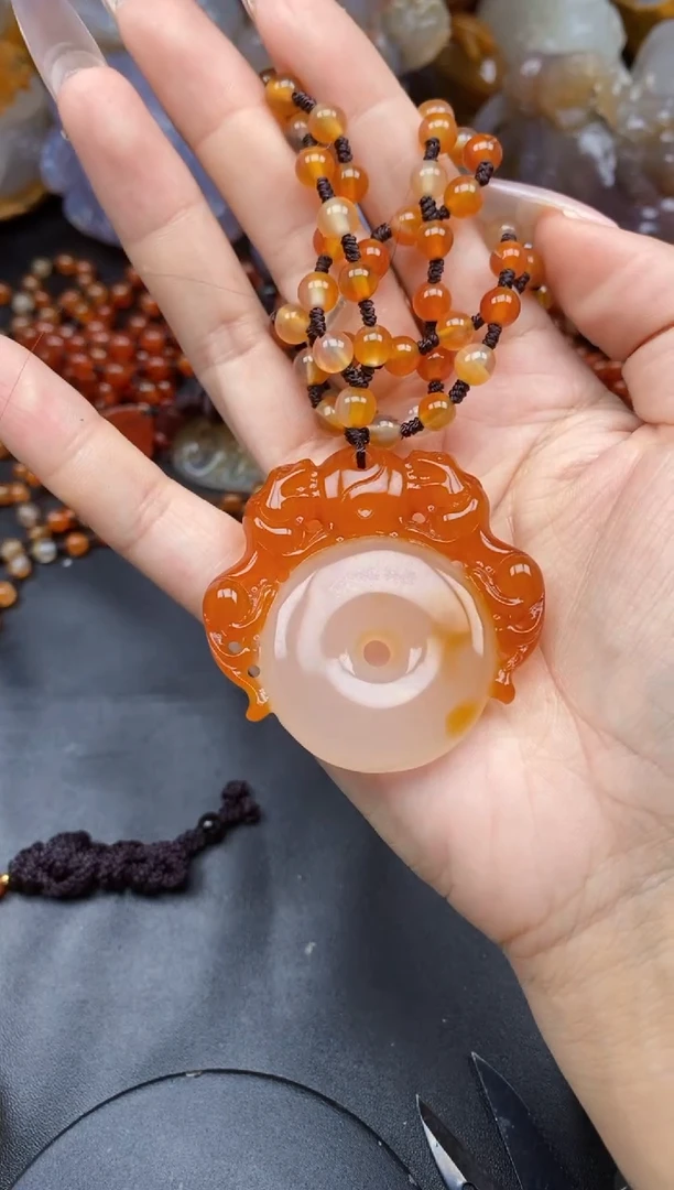 【闪购商品】玛瑙/玉髓颈饰未镶嵌ll