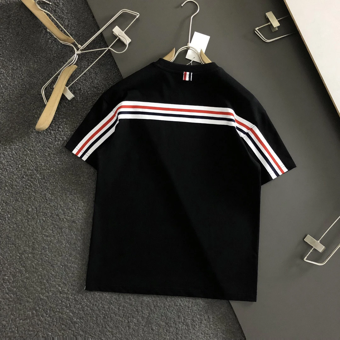 春夏季潮牌男女情侣款体恤衫短袖T恤圆领休闲运动潮流半袖衫潮