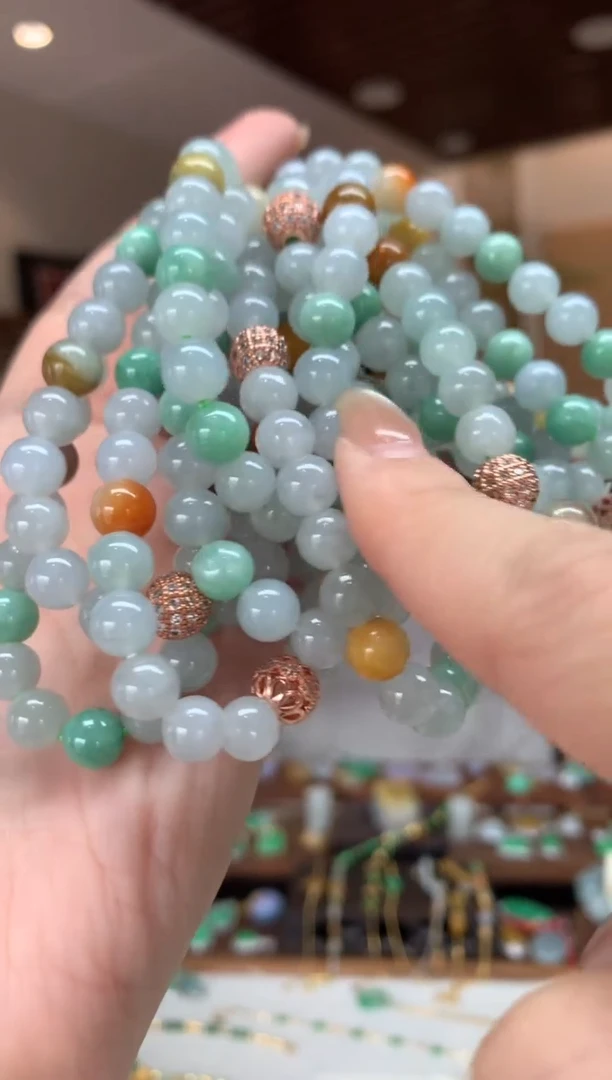 未镶嵌手串翡翠手串 多样性发货1件