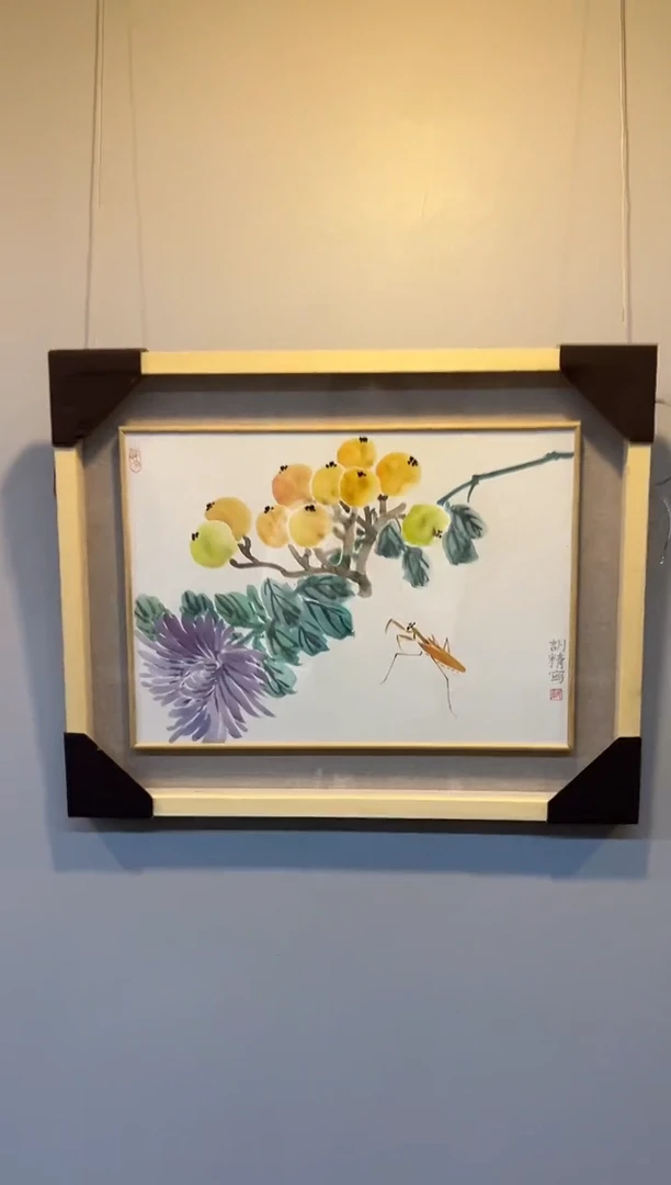 国画邹训精-1平尺-国画作品
