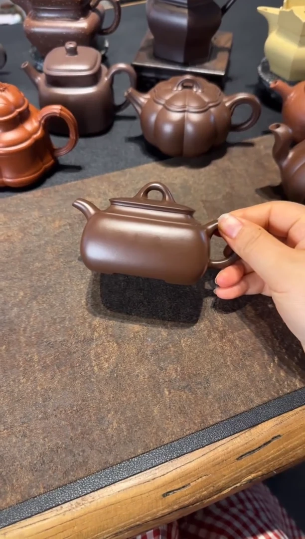 茶壶紫砂雅****！长四方 紫砂壶