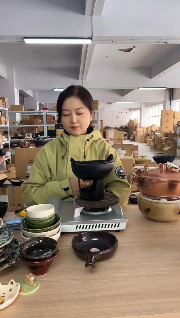 中部铁锅加酒精炉