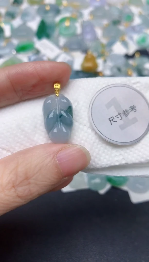 颈饰未镶嵌翡翠天然缅甸A货翡翠