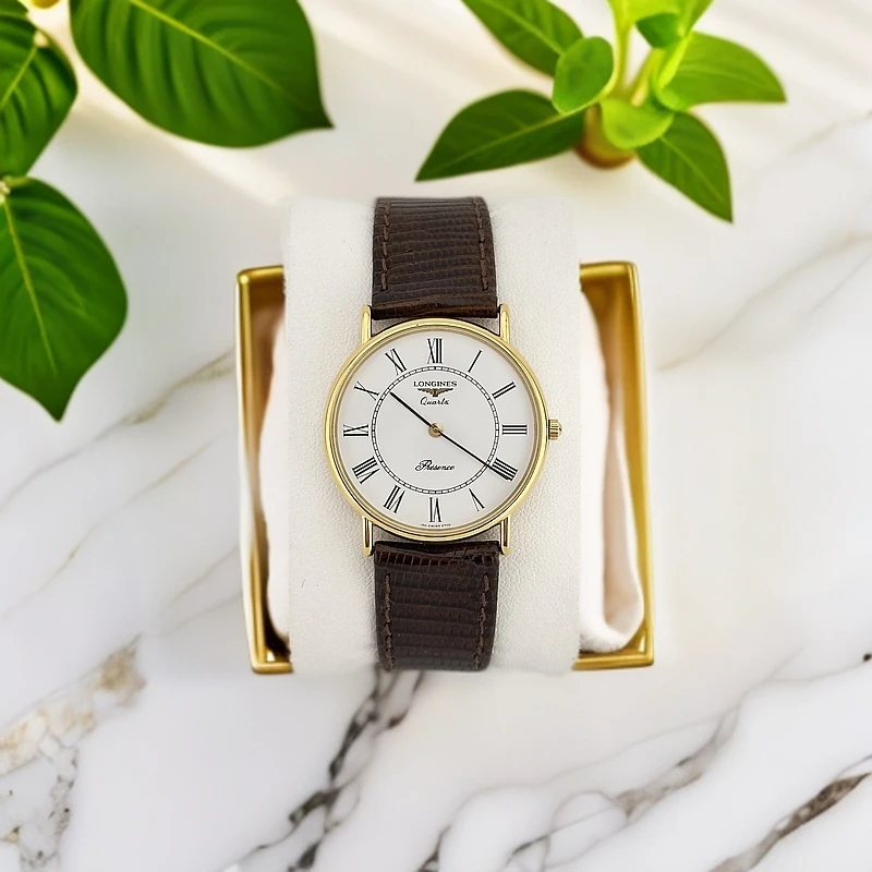 95新 Longines/浪琴 精致时尚石英腕表优雅百搭气质罗马盘中性表