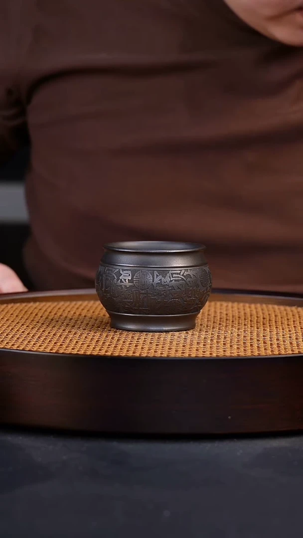 茶杯紫砂宜兴原矿紫砂杯