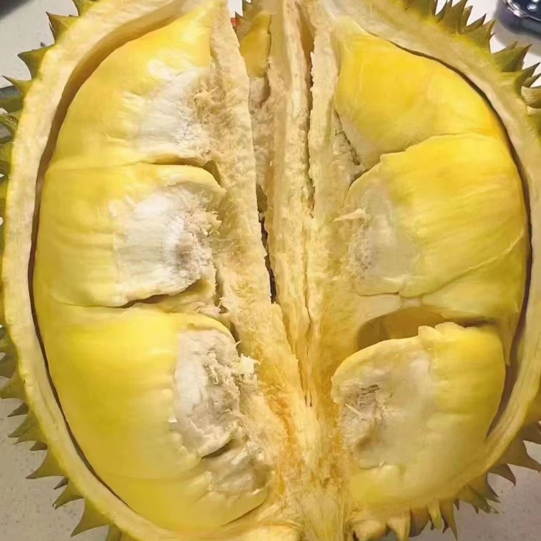 干饶树熟 手选精品 A级新鲜榴莲 核小 售后保生包烂包约3.3-6.9斤青尼泰国