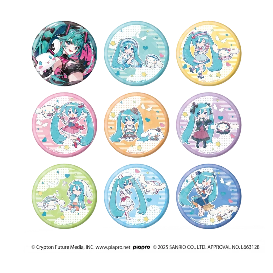 【bilibili预售】初音未来&玉桂狗 联名盲盒系列 徽章&钥匙扣&小卡