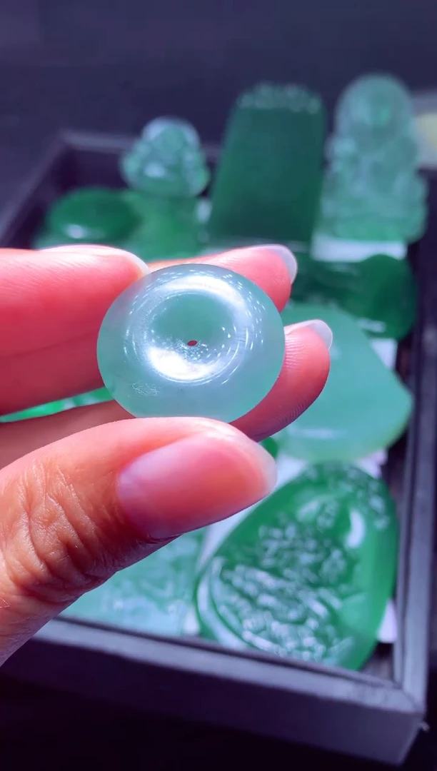 未镶嵌定制翡翠赟*天然翡翠A货 官方基地发货