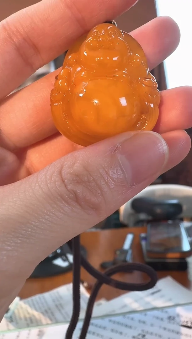 未镶嵌颈饰蜜蜡2052天然珠宝奇石假一罚十