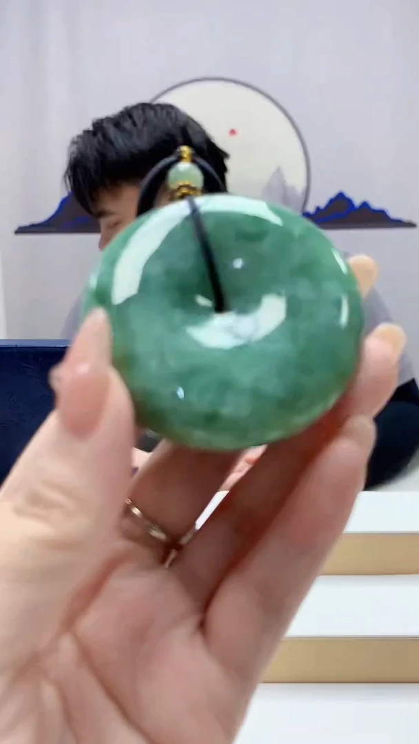 未镶嵌定制翡翠5060DD-毛货挂件20