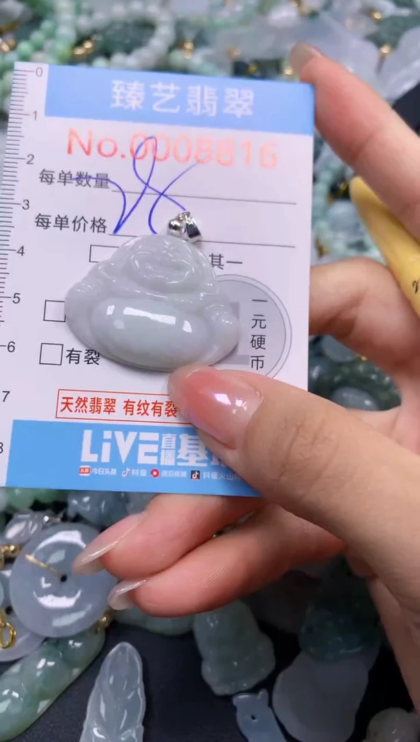 颈饰未镶嵌翡翠8816