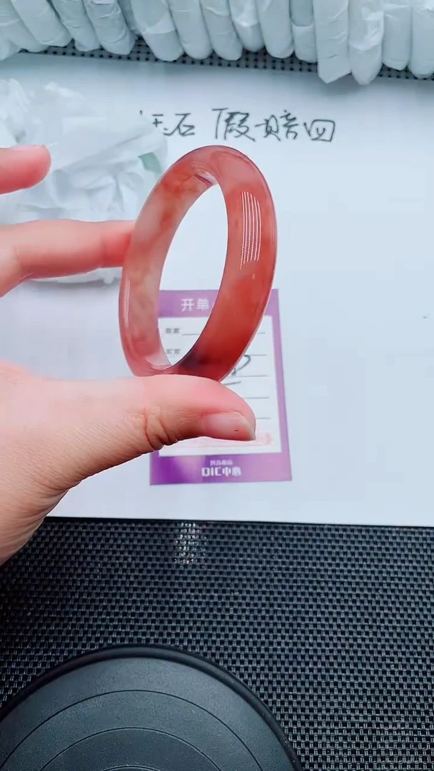 【闪购商品】石英质玉手镯未镶嵌A25-55-54