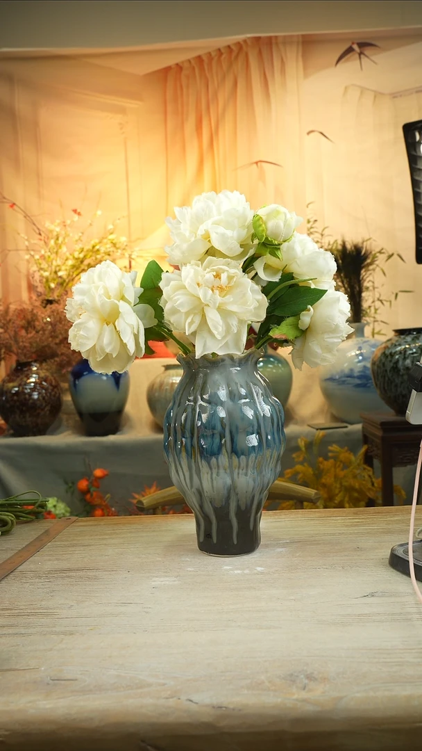 高27口11陶瓷花瓶花器