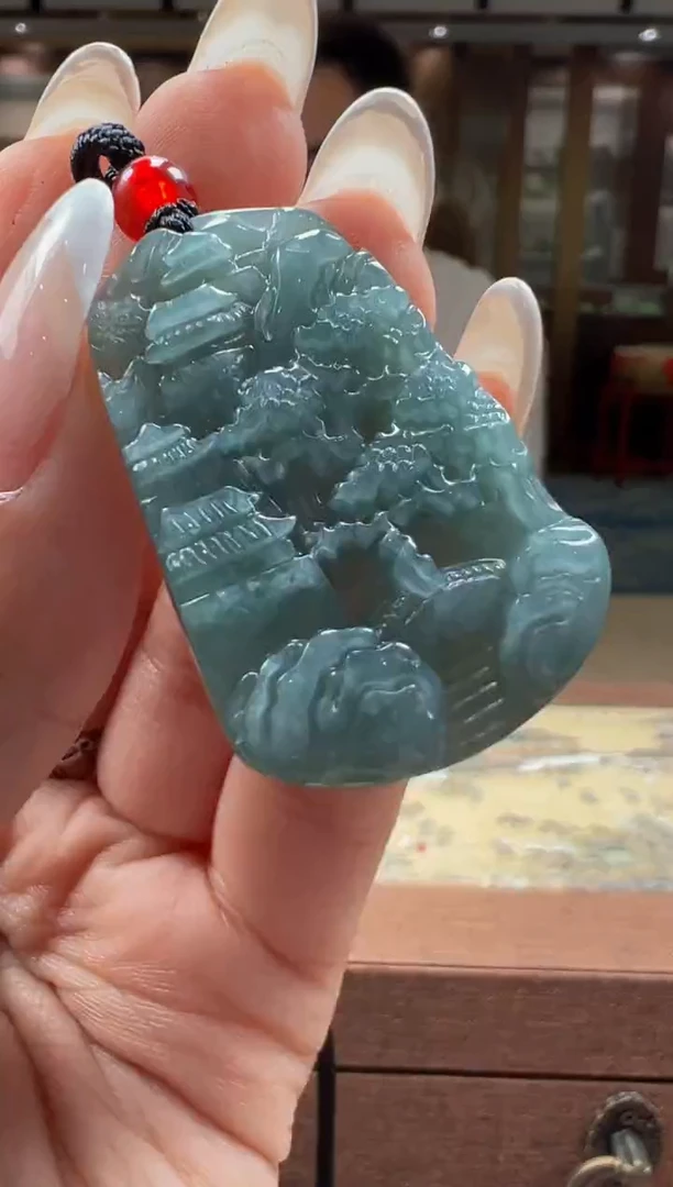 翡翠未镶嵌颈饰BQ2025-5-26-30