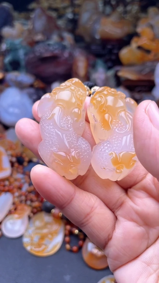 【闪购商品】玛瑙/玉髓颈饰未镶嵌AA