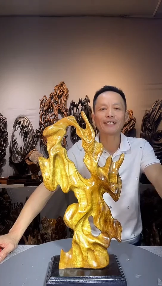 金丝楠金丝楠小叶桢楠随行摆件10