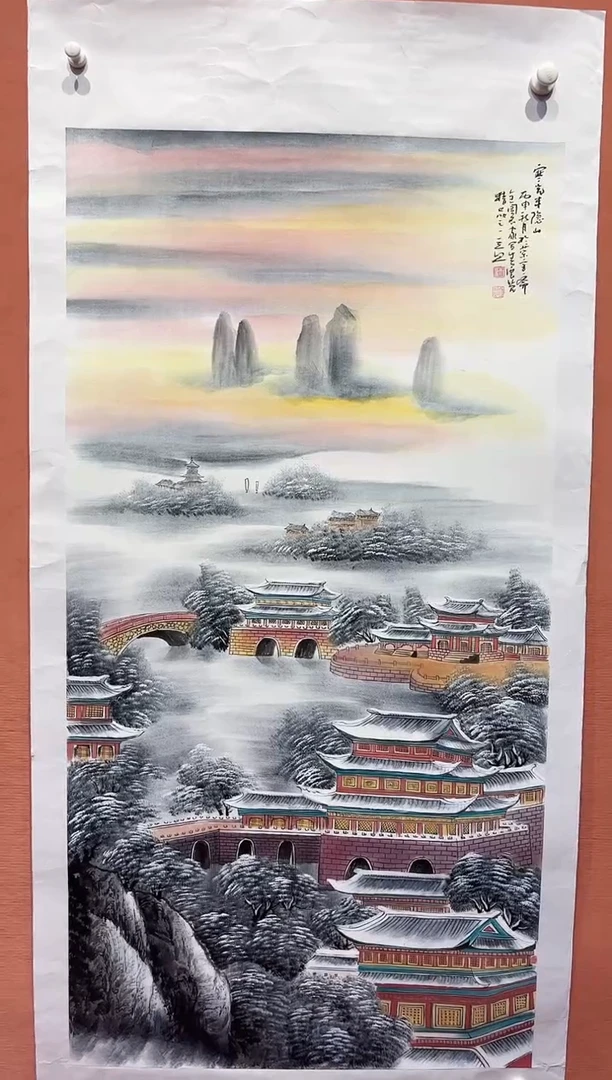 国画师立照老师国画作品1