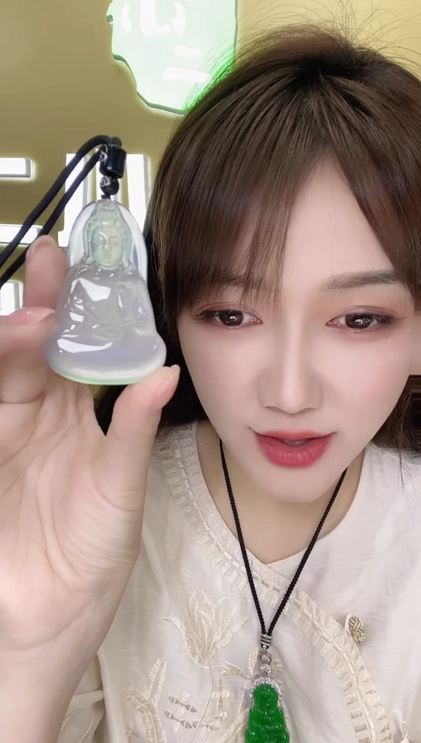 未镶嵌颈饰玛瑙/玉髓x****0379313/玛瑙素衣观音   多样性一件发