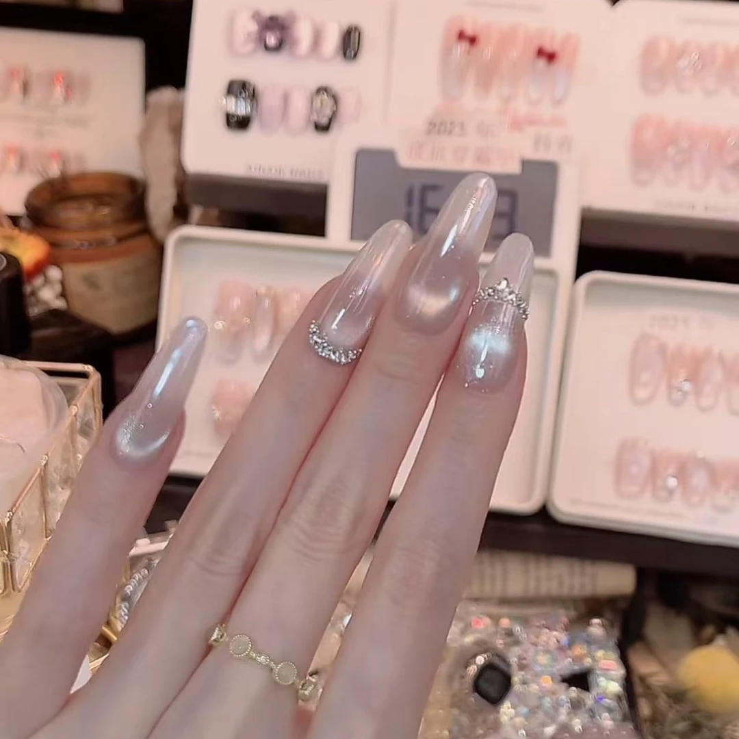 星落银河- painted clear bow 纯手工穿戴甲 10片装