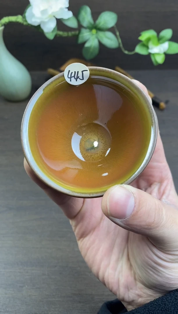 茶盏全手工原矿原釉建盏