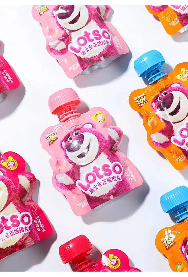 【个人单】玩具总动员草莓熊吸吸冻