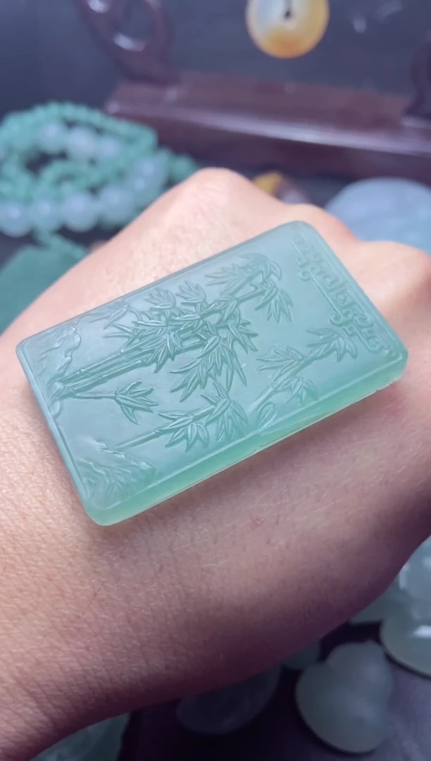 未镶嵌定制翡翠心****ia货翡翠