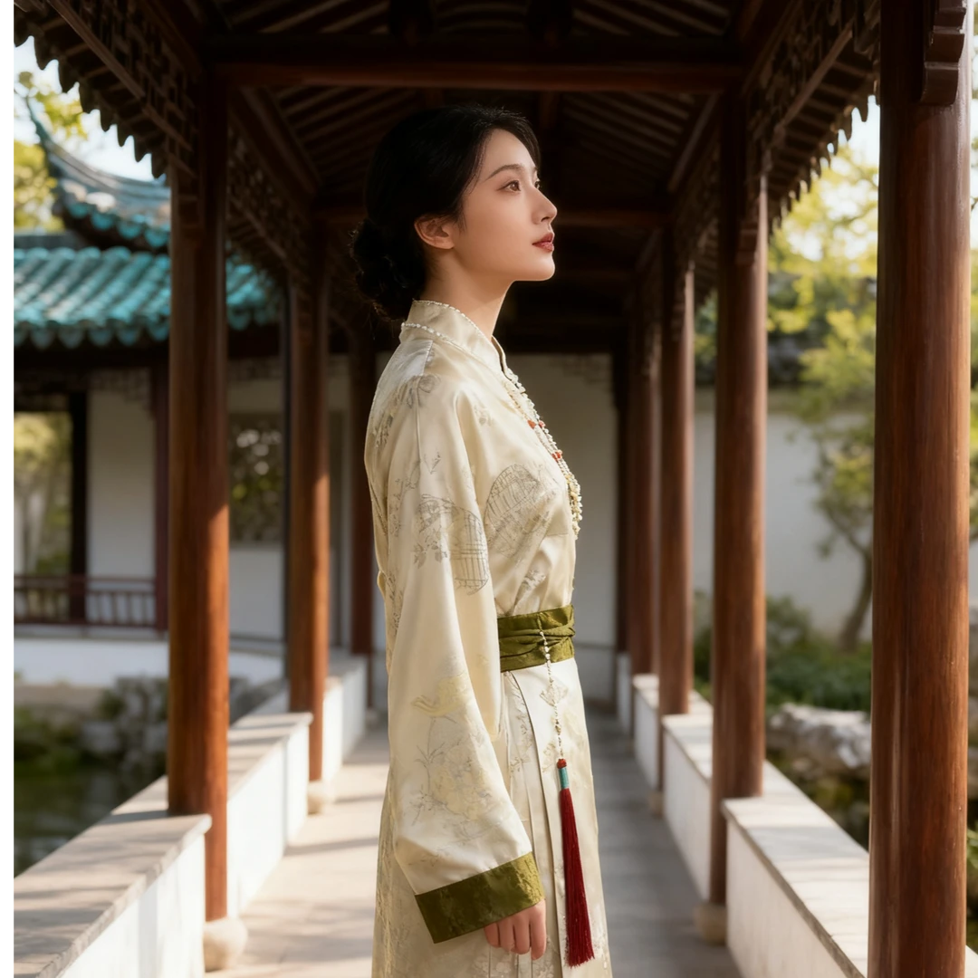 【三尺布】2025丽姐专属上新马面裙秋冬款国风系列五件套