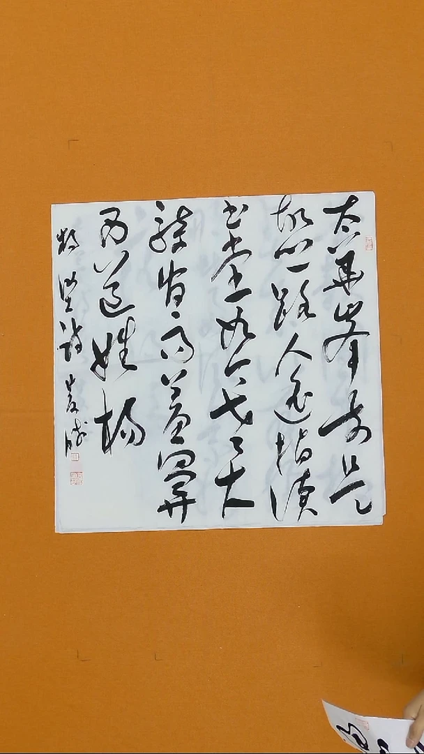 书法崔双胜68*68甘肃 草书展