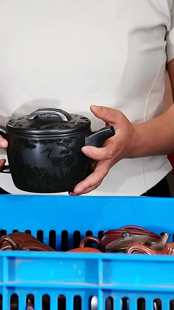 宜兴原矿紫砂壶茶壶500C