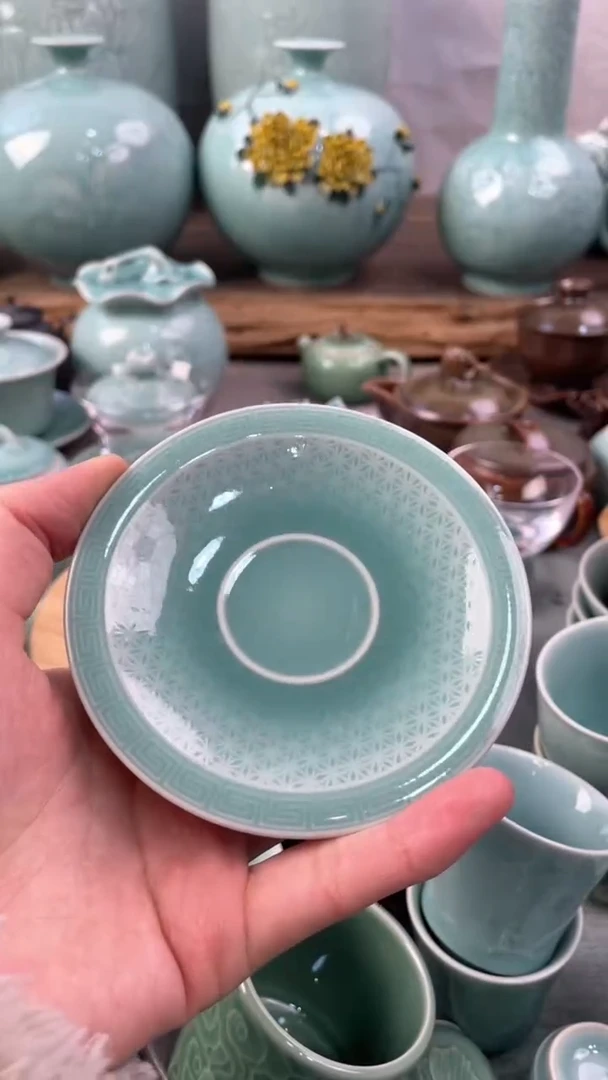 【闪购商品】特价 微瑕 慧仙青瓷