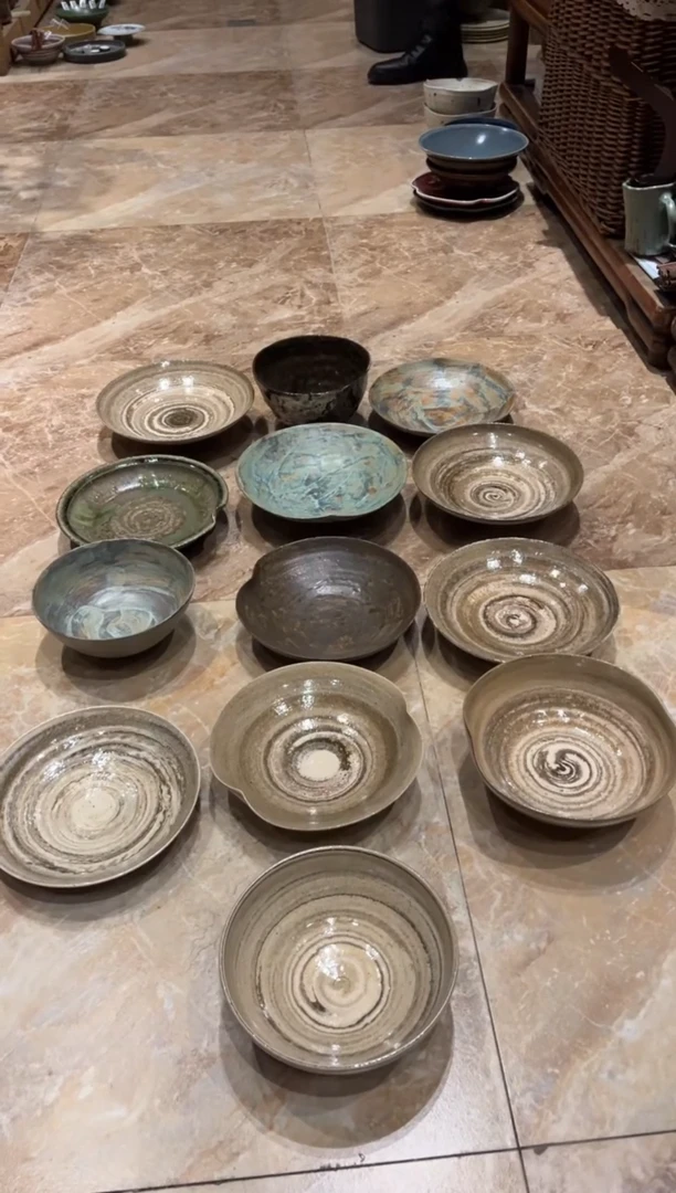 【闪购商品】瓷片87 宏陶居餐具13件