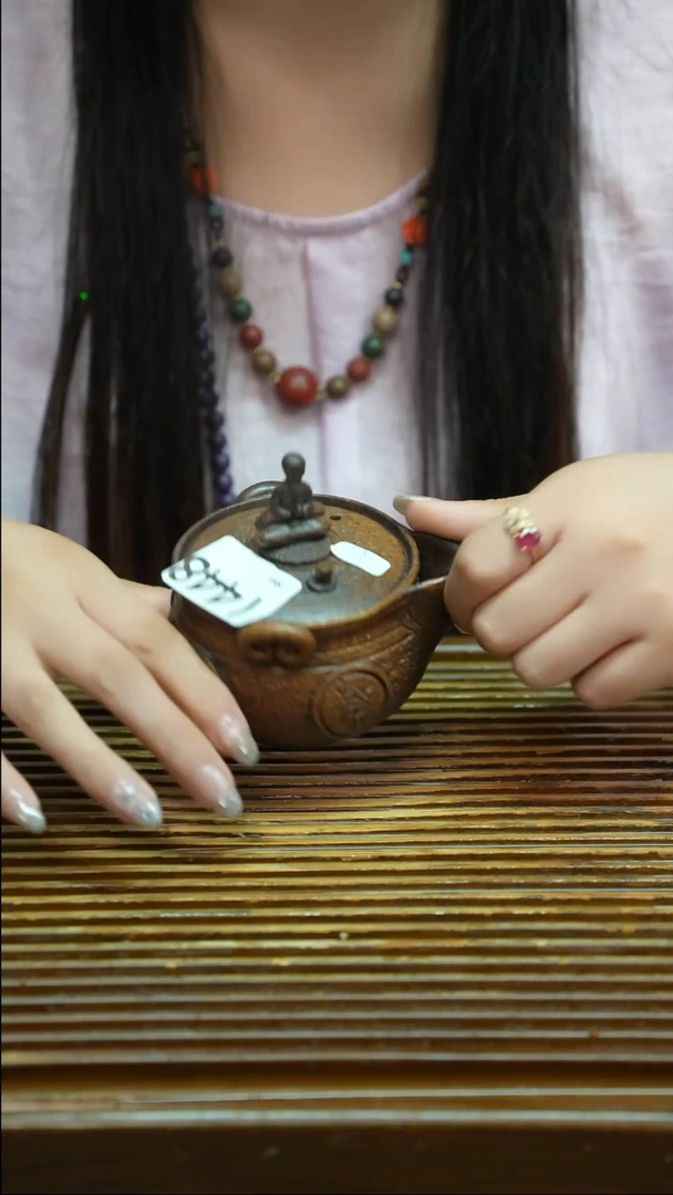 万古烧粗陶手工茶具