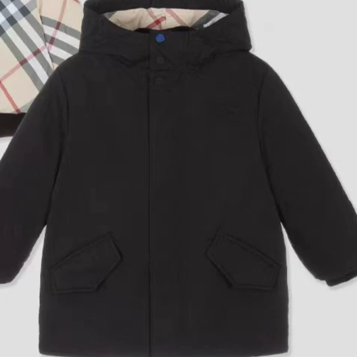 【潮童集合店】88332儿童男童女童黑色春秋新款休闲经典洋气外套