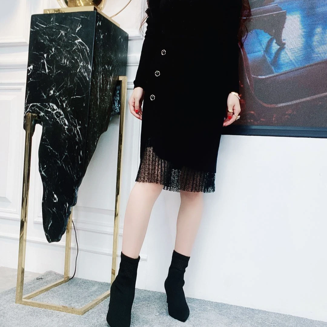 【千屿Sheila】蕾丝边半身裙0905-7815