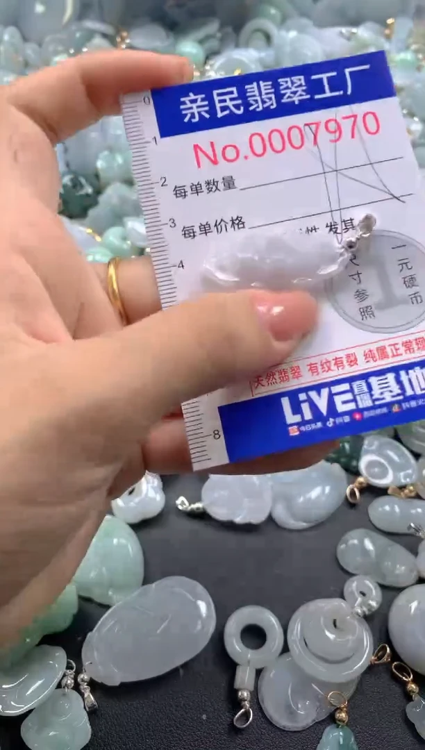 颈饰未镶嵌翡翠7970