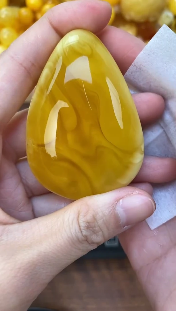 裸石琥珀未镶嵌天然琥珀蜜蜡