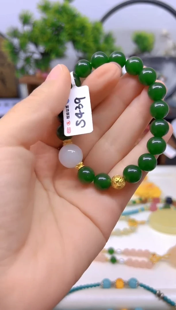 手链未镶嵌和田玉S439