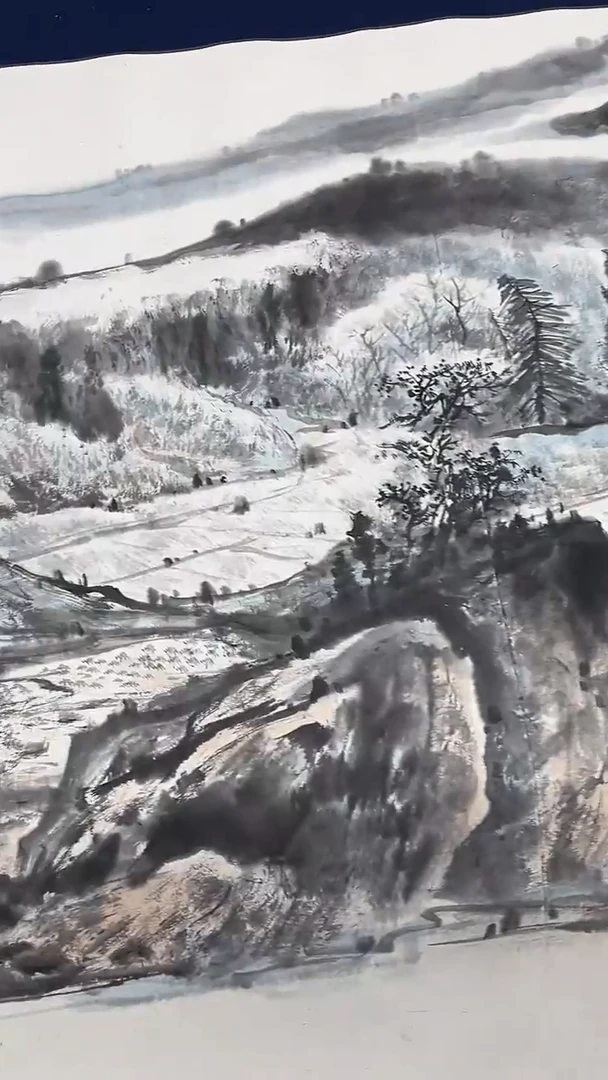 国画国画十米长卷邢百臣