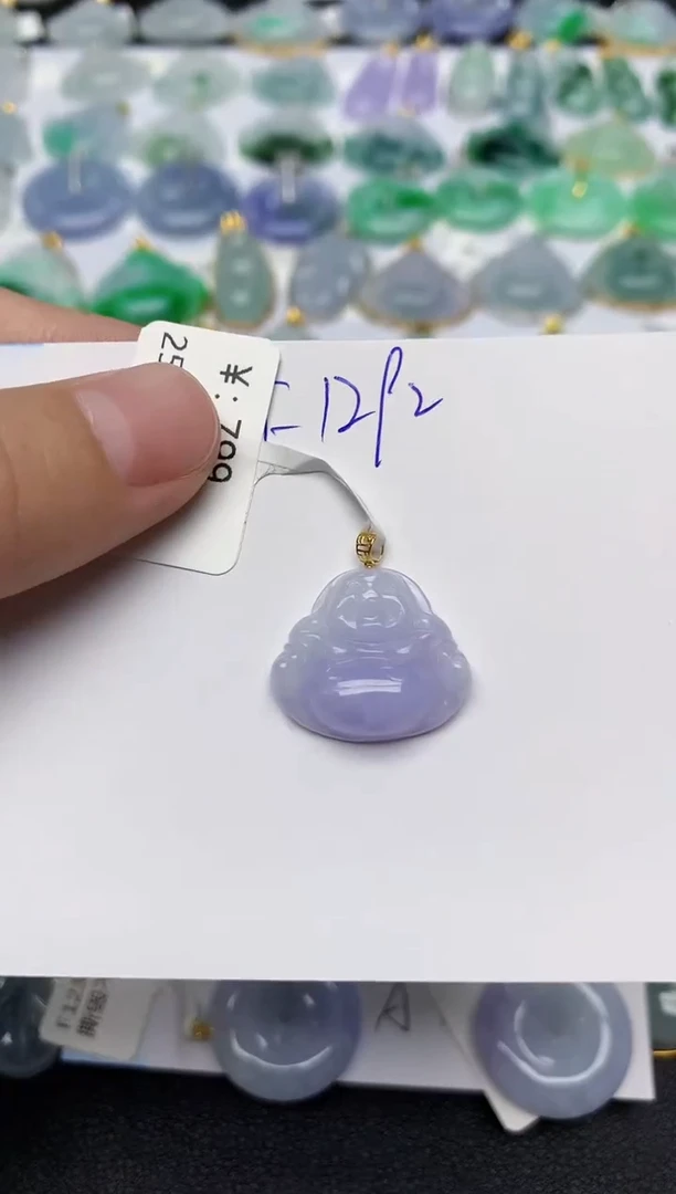 颈饰未镶嵌翡翠天然缅甸A货翡翠百元以上9元证书费自理