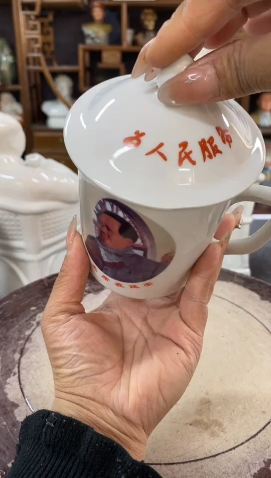 收藏家居装饰摆件真品瓷器老物件
