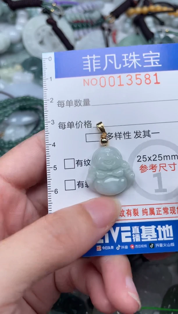 颈饰未镶嵌翡翠13581