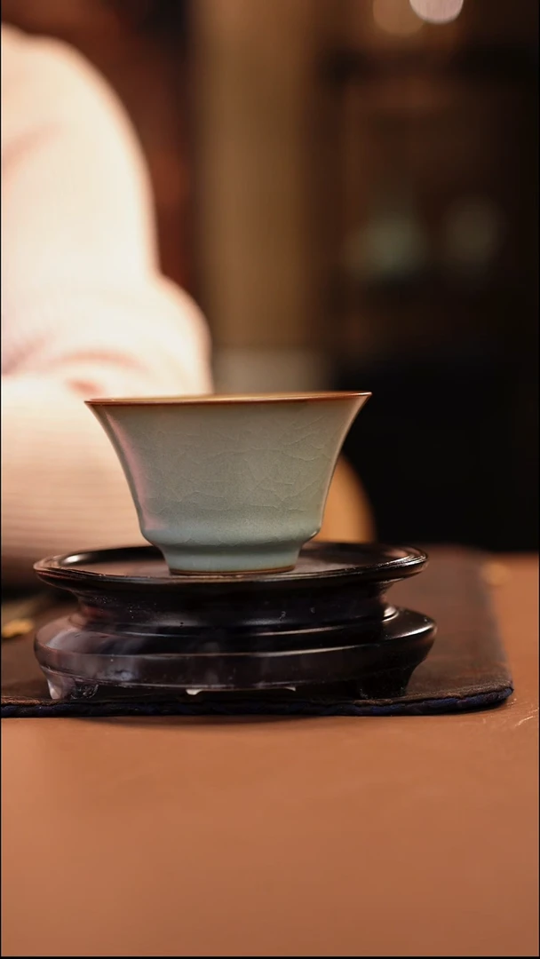 气柴窑 极限烧 老矿白 马蹄杯