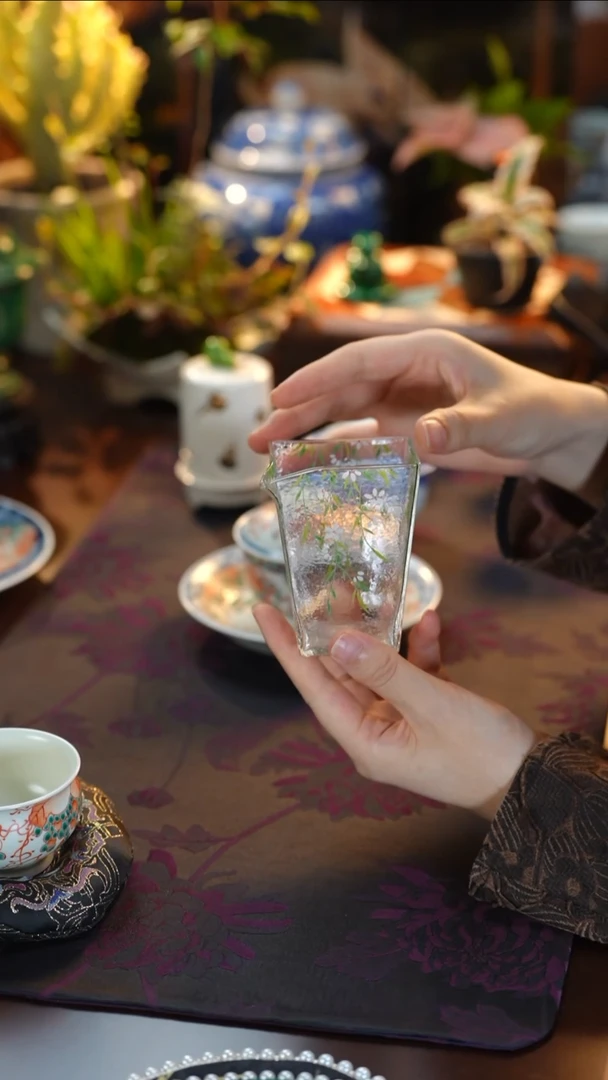 物肆-水墨公道玻璃杯