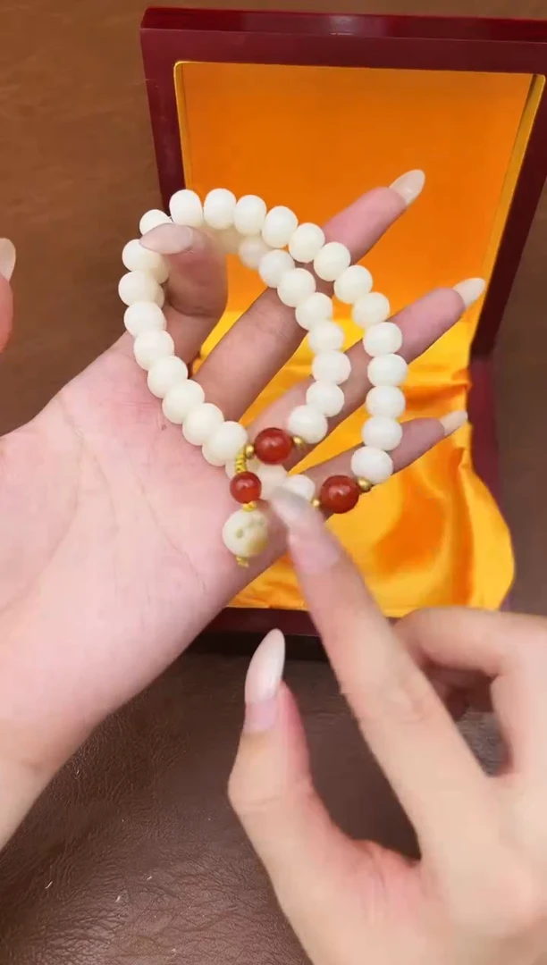 万家文玩阁白玉菩提链接@@SP261