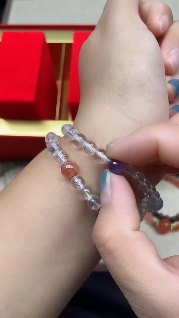 未镶嵌手串水晶手串
