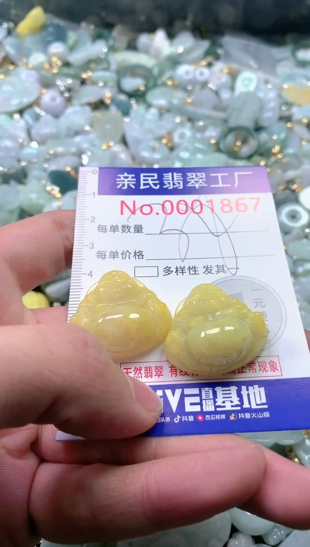 【闪购商品】翡翠吊坠(不含链)未镶嵌1867多样性发一单（一单2个