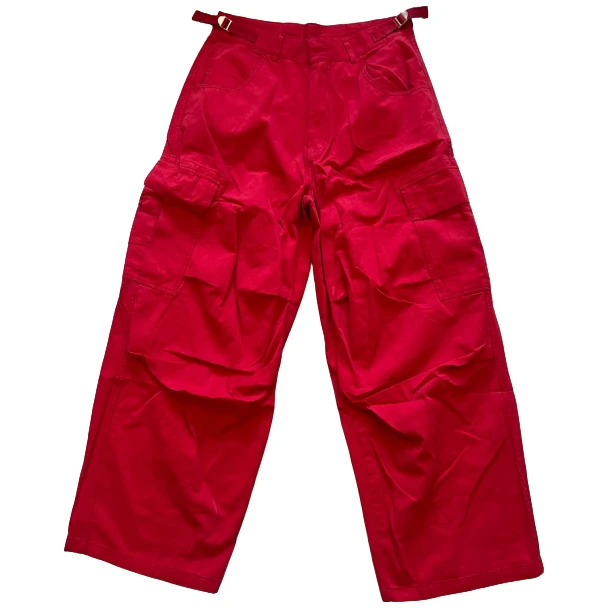 新款韩版纯色宽松休闲洋气百搭工装裤