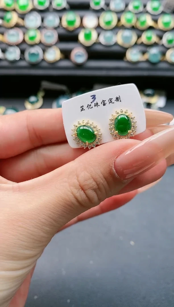 【闪购商品】翡翠戒指银S925镶嵌111111