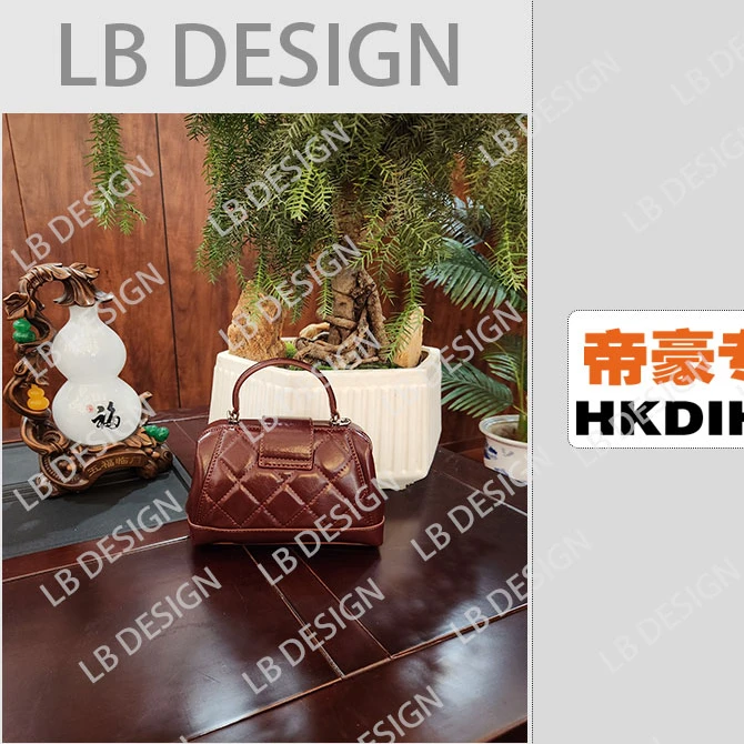 LBDESIGN手工打造真皮高端定制女士包【240717红色】